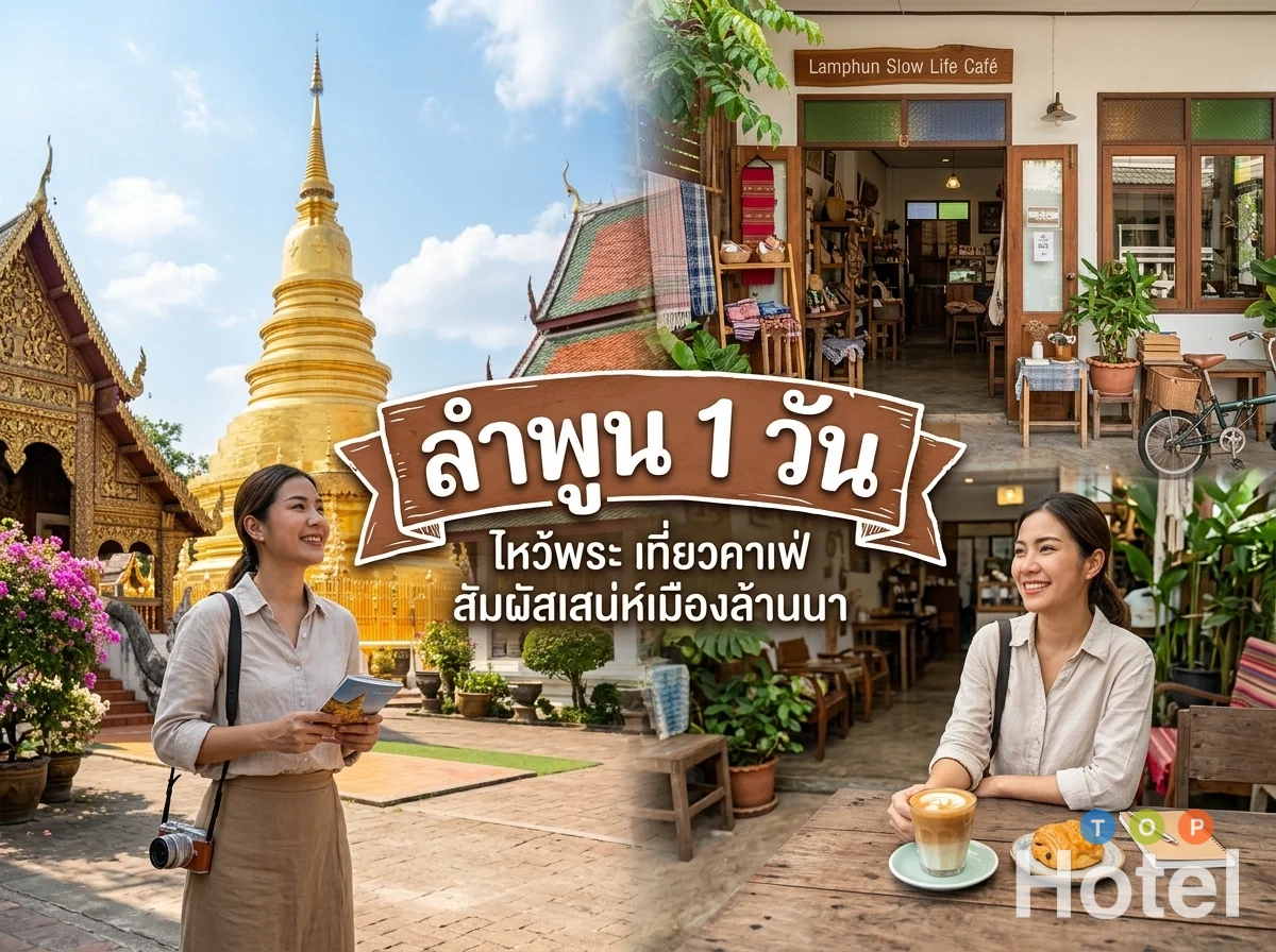 เที่ยวลำพูน 1 วัน ไปไหนดี ปี 2026